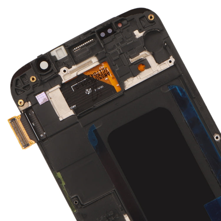 หน้าจอ LCD ต้นฉบับและชุดประกอบ Digitizer พร้อมกรอบสำหรับ Samsung Galaxy S6 SM-G920F, For Samsung Galaxy S6