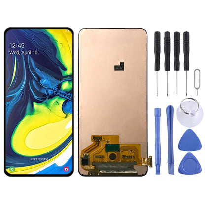 หน้าจอแอลซีดีต้นฉบับและชุดประกอบDigitizerเต็มสำหรับSamsung Galaxy A80, For Samsung Galaxy A80