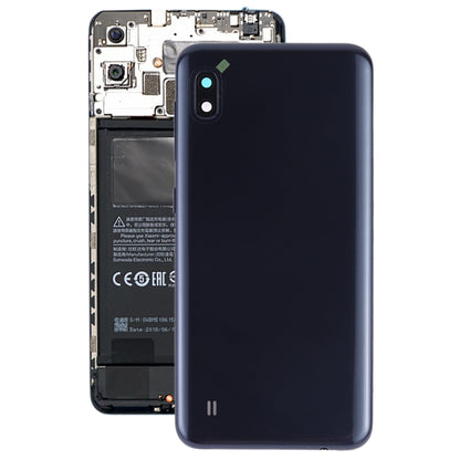 สำหรับ Galaxy A10 SM-A105F/DS,SM-A105G/DS ฝาหลังแบตเตอรี่พร้อมเลนส์กล้องและปุ่มด้านข้าง, For Samsung Galaxy A10, For Galaxy A10