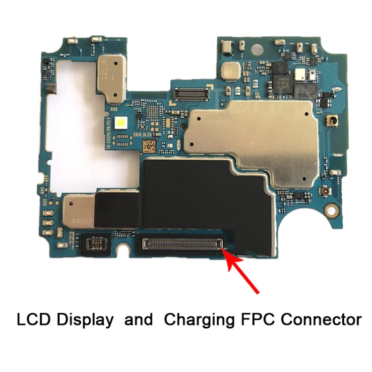สำหรับ Samsung Galaxy A51 10 ชิ้นเมนบอร์ดจอแสดงผล LCD FPC Connector, For Samsung Galaxy A51