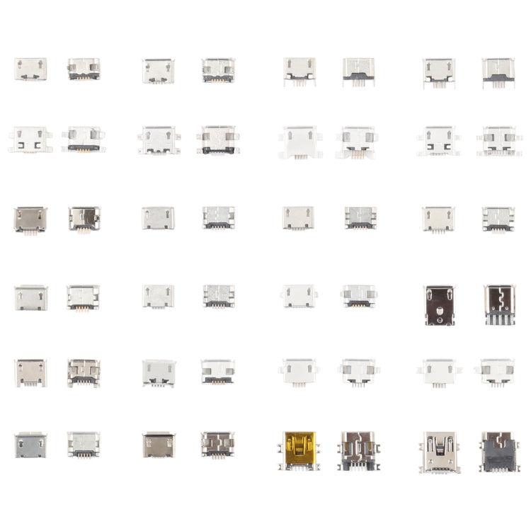240 ชิ้น Micro USB ชาร์จพอร์ต Connector สำหรับ Samsung/Moto/SONY/HTC/ZTE/Huawei/ Xiaomi /Lenovo ect, Micro USB