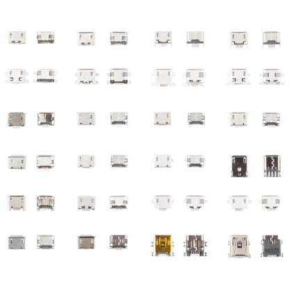 240 ชิ้น Micro USB ชาร์จพอร์ต Connector สำหรับ Samsung/Moto/SONY/HTC/ZTE/Huawei/ Xiaomi /Lenovo ect, Micro USB