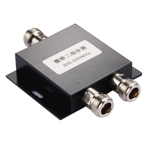 300-500MHz N อะแดปเตอร์ตัวเมีย 2 ทางแยกไฟ, Adapter Power Splitter