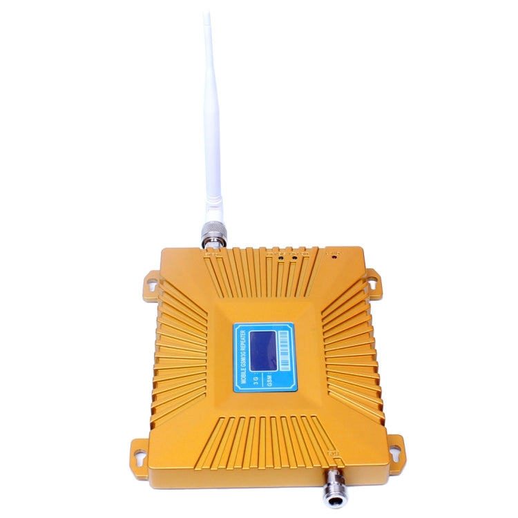 GSM900 / WCDMA2100 โทรศัพท์มือถือขนาดเล็กเครื่องทวนสัญญาณ LCD พร้อมเสาอากาศแบบดูด, LCD Repeater