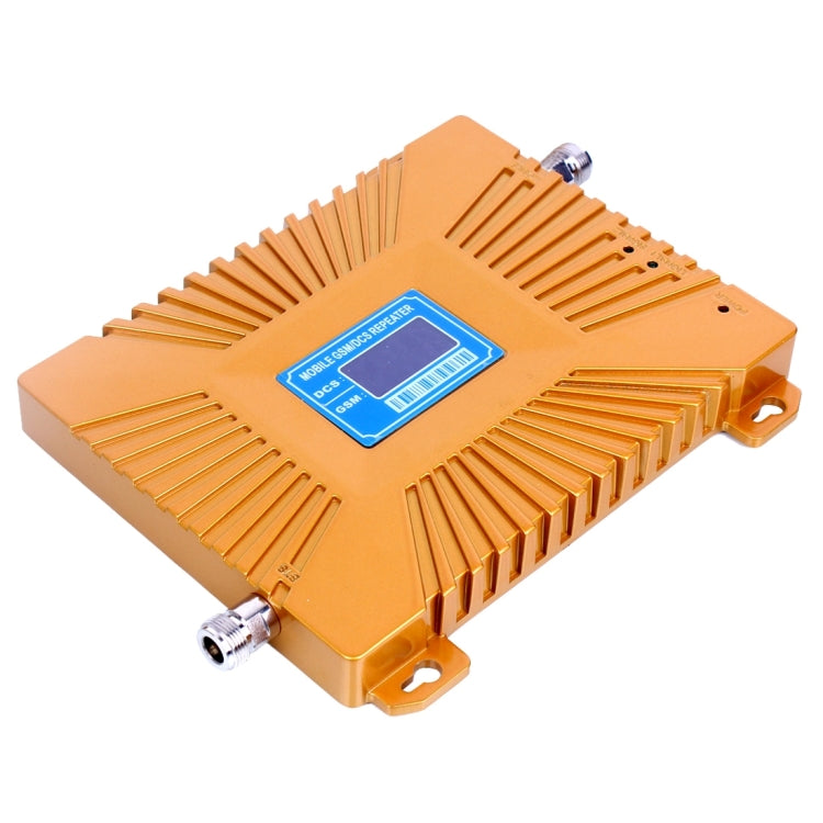 GSM900 / DCS1800MHz โทรศัพท์มือถือขนาดเล็ก LCD เครื่องทวนสัญญาณพร้อมเสาอากาศแบบดูด, GSM900 / DCS1800MHz