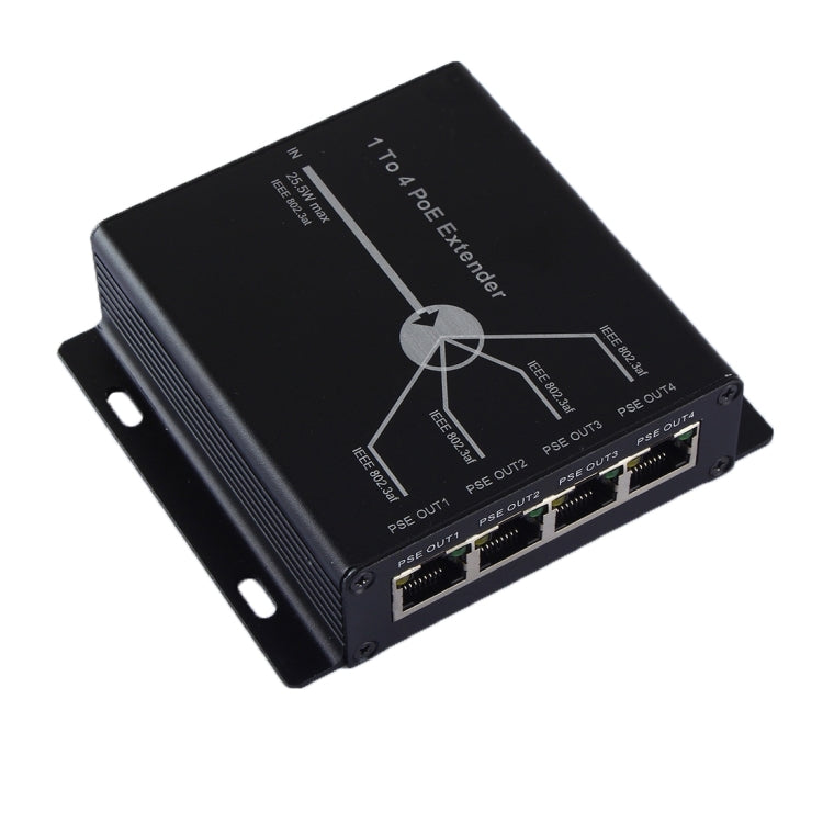 4CH กล้อง IP POE Extender 1 เป็น 4 เอาต์พุต