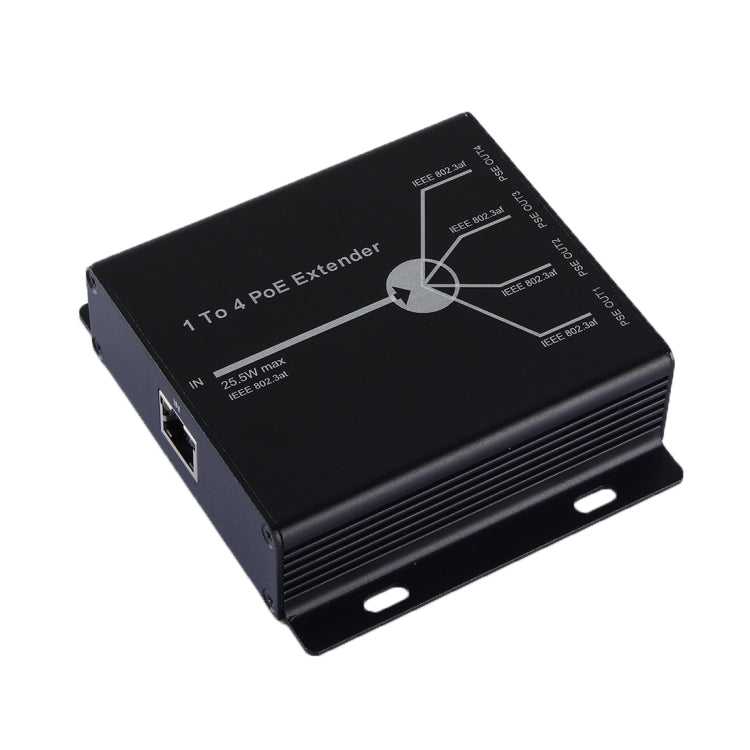 4CH กล้อง IP POE Extender 1 เป็น 4 เอาต์พุต