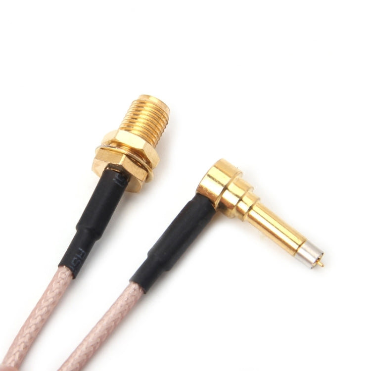 RG178 MS156 ปลั๊กทดสอบปลั๊กตัวเมียถึง SMA หญิง สายปรับละเอียด ความยาว: 35 ซม