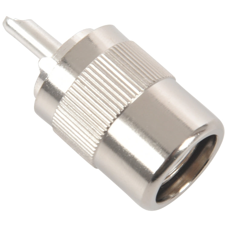 UHF ชาย PL259 / SO239 ขั้วต่อการ์ดโคแอกเซียล RFC400 RG8 แบบบิดบน RFC400