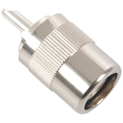 UHF ชาย PL259 / SO239 ขั้วต่อการ์ดโคแอกเซียล RFC400 RG8 แบบบิดบน RFC400