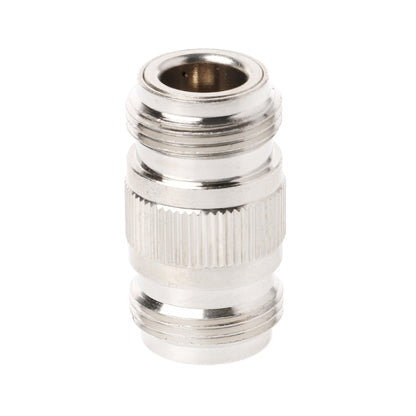 N-Type แจ็คตัวเมียคู่ RF Coupler WiFi เสาอากาศโคแอกเชียลอะแดปเตอร์ขั้วต่อบาร์เรล