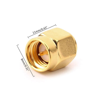 SMA ชายถึง IPEX U. fl อะแดปเตอร์ตัวเชื่อมต่อชาย RF