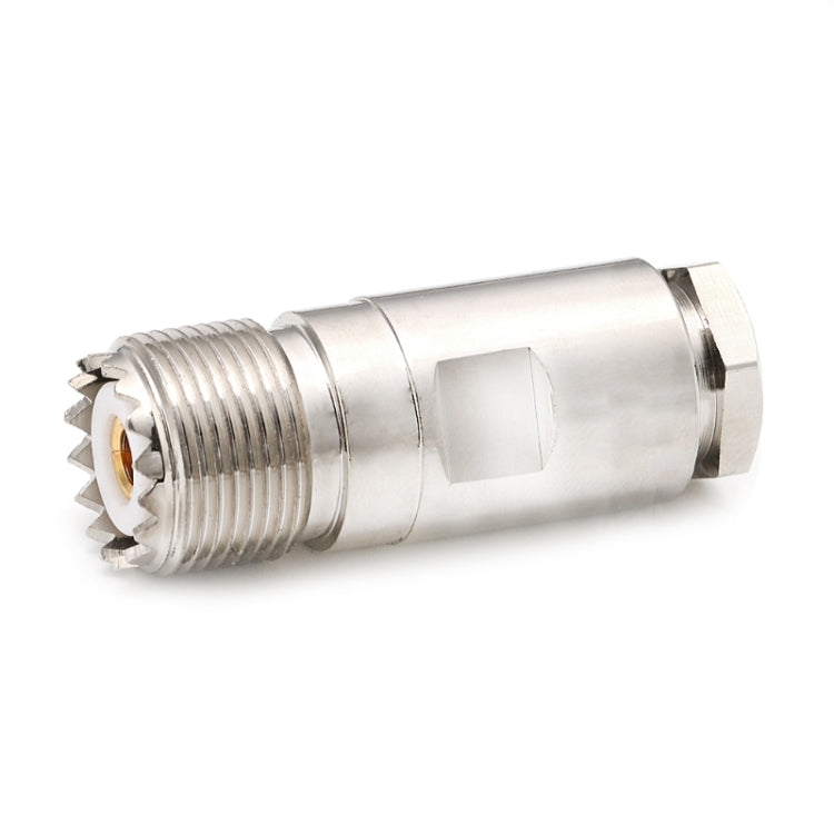 UHF SO239 PL259 หญิงปลั๊กอะแดปเตอร์แคลมป์