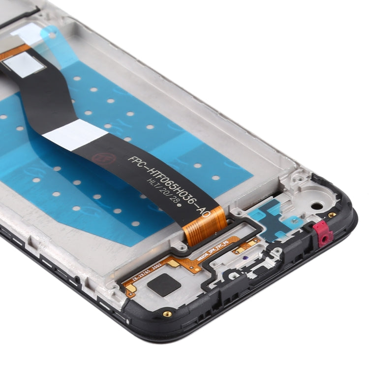 หน้าจอแอลซีดีและชุดประกอบDigitizerพร้อมกรอบสำหรับMotorola Moto G8 Power Lite, For Moto G8 Power Lite