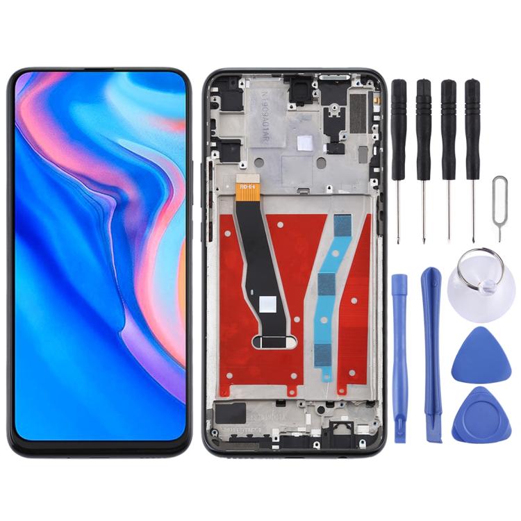 หน้าจอแอลซีดีและชุดประกอบDigitizerพร้อมกรอบสำหรับHuawei Y9 Prime (2019), For Huawei Y9 Prime (2019)