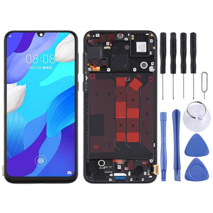 หน้าจอแอลซีดีและชุดประกอบDigitizerพร้อมกรอบสำหรับHuawei Nova 5 Pro, For Huawei Nova 5 Pro
