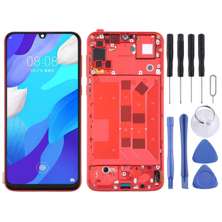 หน้าจอแอลซีดีและชุดประกอบDigitizerพร้อมกรอบสำหรับHuawei Nova 5 Pro, For Huawei Nova 5 Pro