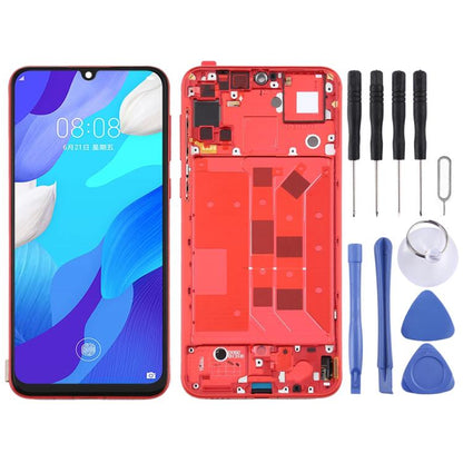 หน้าจอแอลซีดีและชุดประกอบDigitizerพร้อมกรอบสำหรับHuawei Nova 5 Pro, For Huawei Nova 5 Pro