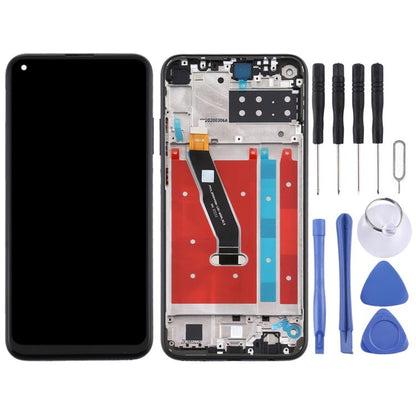 หน้าจอแอลซีดีและชุดประกอบDigitizerพร้อมกรอบสำหรับHuawei P40 Lite E, For Huawei P40 Lite E