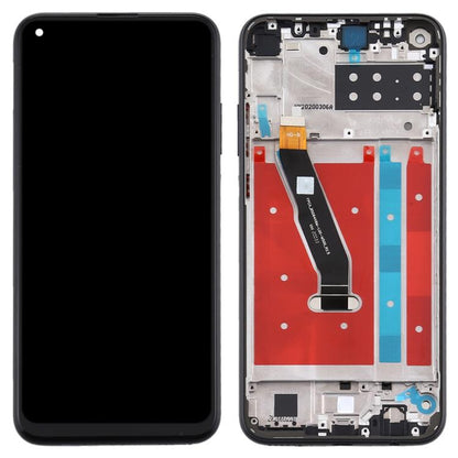หน้าจอแอลซีดีและชุดประกอบDigitizerพร้อมกรอบสำหรับHuawei P40 Lite E, For Huawei P40 Lite E