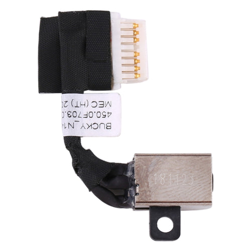 ขั้วต่อแจ็คไฟพร้อมสายเคเบิลแบบยืดหยุ่นสำหรับ Dell Inspiron 5480 5580, For Dell Inspiron 5480