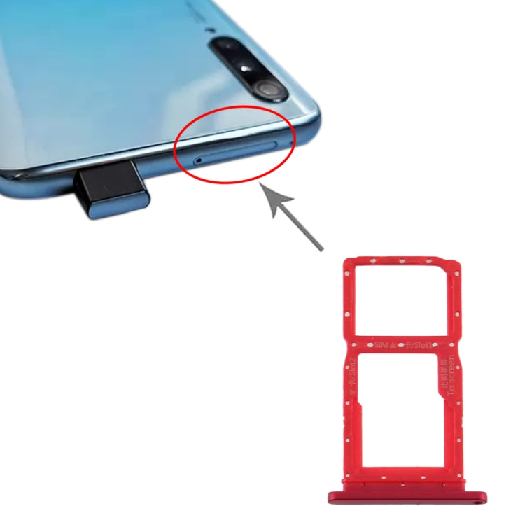 ถาดซิมการ์ด + ถาดซิมการ์ด / ถาดการ์ด Micro SD สำหรับ Huawei Y9s 2020, For Huawei Y9s 2020