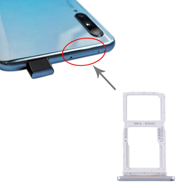 ถาดซิมการ์ด + ถาดซิมการ์ด / ถาดการ์ด Micro SD สำหรับ Huawei Y9s 2020, For Huawei Y9s 2020