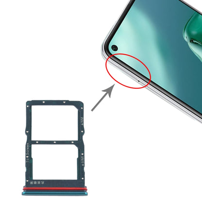 ถาดซิมการ์ด + ถาดการ์ด NM สำหรับ Huawei P40 Lite 5G, For Huawei P40 Lite 5G