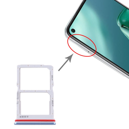 ถาดซิมการ์ด + ถาดการ์ด NM สำหรับ Huawei P40 Lite 5G, For Huawei P40 Lite 5G