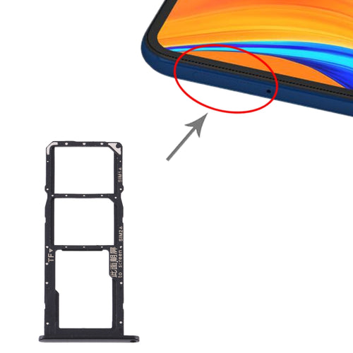 ถาดซิมการ์ด + ถาดซิมการ์ด + ถาดการ์ด Micro SD สำหรับ Huawei Y6s (2020), For Huawei Y6s (2020)