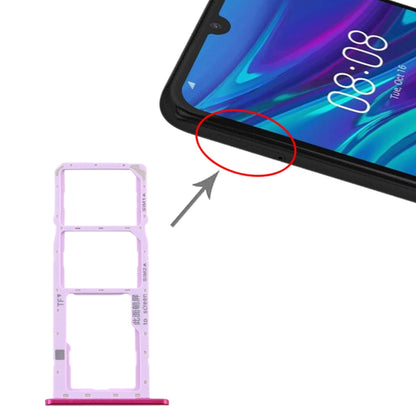 ถาดซิมการ์ด + ถาดซิมการ์ด + ถาดการ์ด Micro SD สำหรับ Huawei Y6 Pro (2019), For Huawei Y6 Pro (2019)