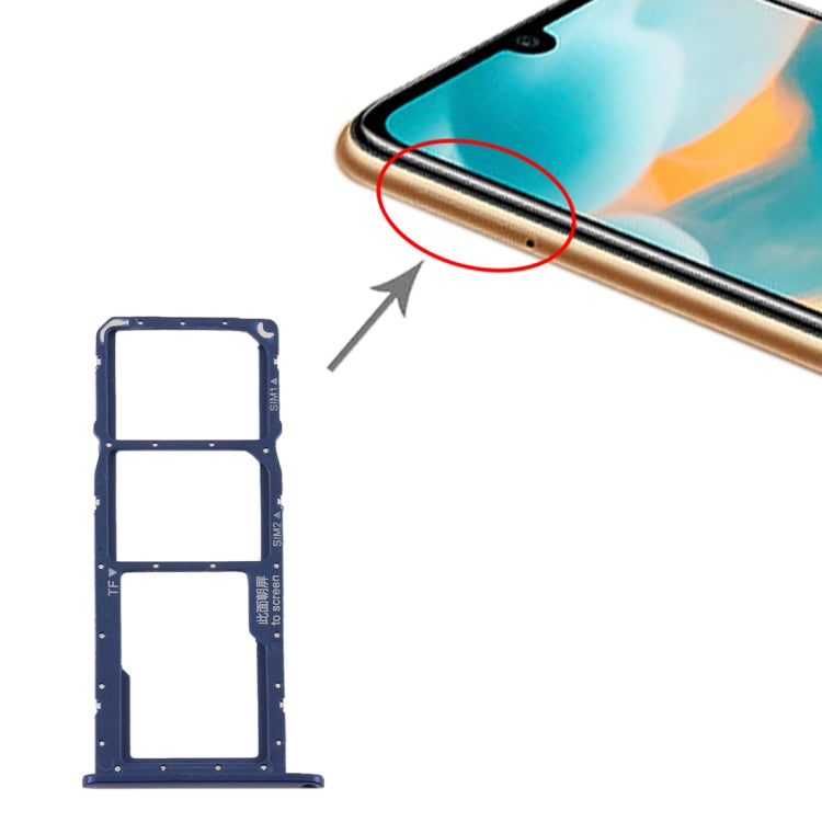 ถาดซิมการ์ด + ถาดซิมการ์ด + ถาดการ์ด Micro SD สำหรับ Huawei Y6 (2019), For Huawei Y6 (2019)