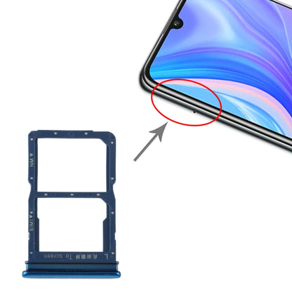 ถาดซิมการ์ด + ถาดการ์ด NM สำหรับ Huawei Y8p, For Huawei Y8p