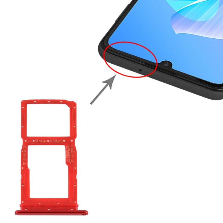 ถาดซิมการ์ด + ถาดซิมการ์ด / ถาดการ์ด Micro SD สำหรับ Huawei Enjoy Z 5G, For Huawei Enjoy Z 5G