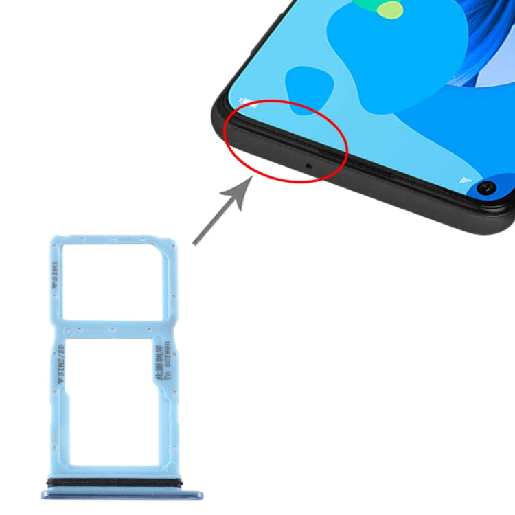 ถาดซิมการ์ด + ถาดซิมการ์ด / ถาดการ์ด Micro SD สำหรับ Huawei P20 Lite (2019), For Huawei P20 Lite (2019)