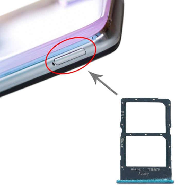 ถาดซิมการ์ด + ถาดการ์ด NM สำหรับ Huawei P40 Lite, For Huawei P40 Lite