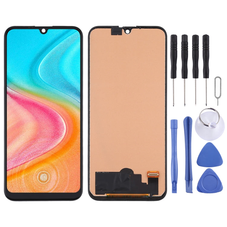 หน้าจอแอลซีดีวัสดุ TFT และชุดประกอบDigitizer (ไม่รองรับการระบุลายนิ้วมือ) สำหรับ Huawei Honor 20 lite (จีน) / เพลิดเพลินกับ 10s / Honor Play 4T Pro, For Huawei Honor 20 Lite China(TFT Material)