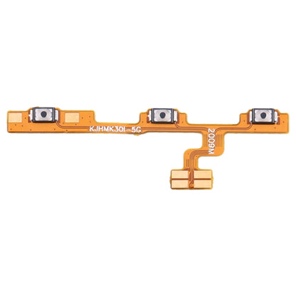 ปุ่มเปิดปิดและปุ่มปรับระดับเสียง Flex Cable สำหรับ Xiaomi Redmi K30i 5G, For Xiaomi Redmi K30i 5G