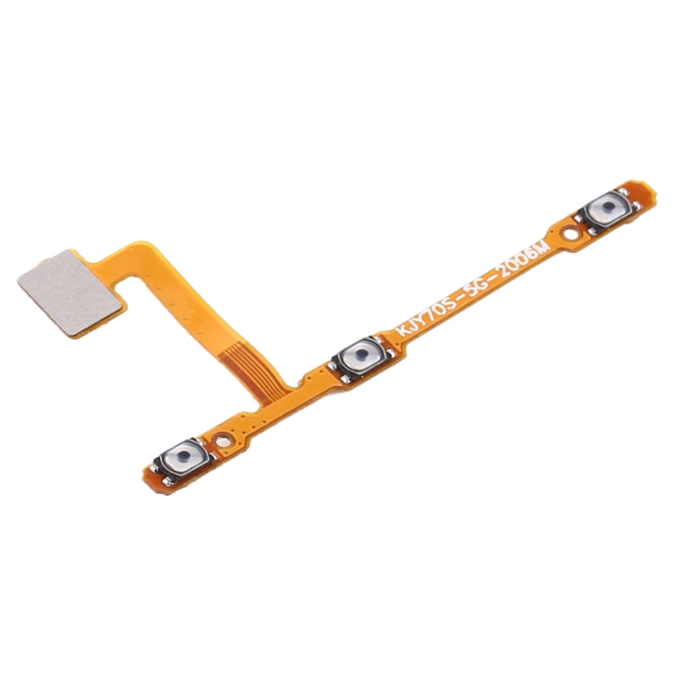 สำหรับปุ่มเปิด/ปิดไอโฟนและปุ่มปรับระดับเสียง Flex Cable, For Vivo Y70s