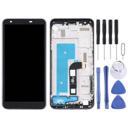 หน้าจอแอลซีดีและชุดประกอบDigitizerพร้อมกรอบสำหรับLG K30 (2019) LM-X320EMW LMX320EMW, For LG K30 (2019)