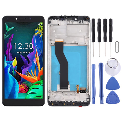 หน้าจอแอลซีดีและชุดประกอบDigitizerพร้อมกรอบสำหรับLG K20 (2019) LM-X120EMW LMX120EMW LM-X120, For LG K20 (2019)