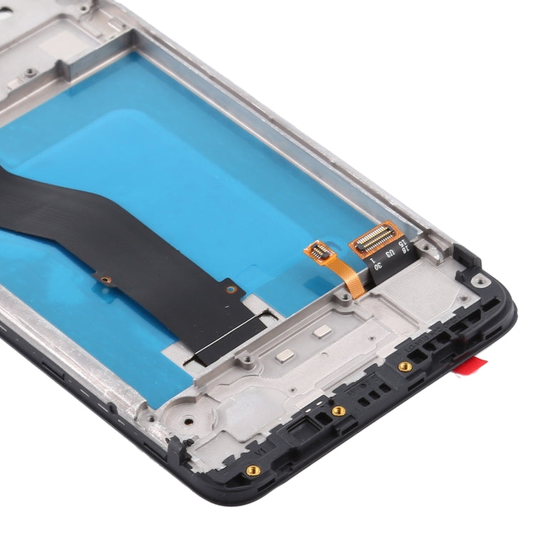 หน้าจอแอลซีดีและชุดประกอบDigitizerพร้อมกรอบสำหรับLG K20 (2019) LM-X120EMW LMX120EMW LM-X120, For LG K20 (2019)