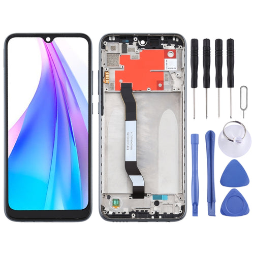 หน้าจอแอลซีดีและชุดประกอบDigitizerพร้อมกรอบสำหรับXiaomi Redmiหมายเหตุ 8T, For Xiaomi Redmi Note 8T