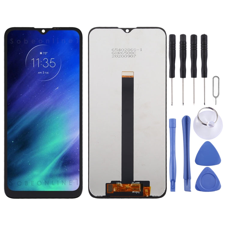 หน้าจอแอลซีดีและชุดประกอบDigitizerสำหรับMotorola One Fusion, For  One Fusion