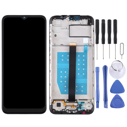 หน้าจอแอลซีดีและชุดประกอบDigitizerพร้อมกรอบสำหรับMotorola One Fusion, For One Fusion