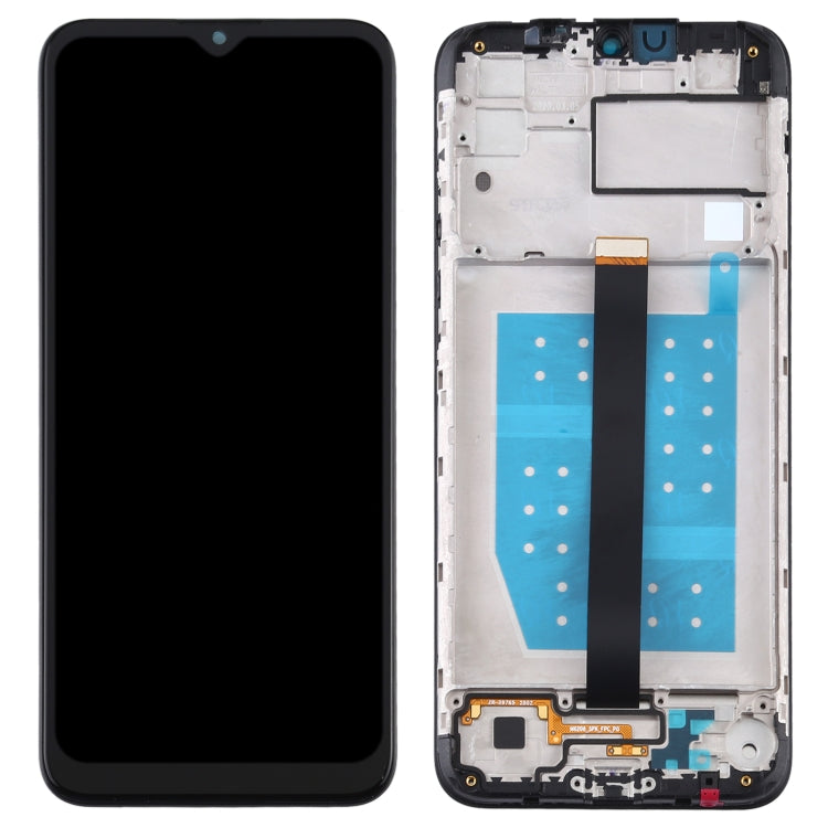 หน้าจอแอลซีดีและชุดประกอบDigitizerพร้อมกรอบสำหรับMotorola One Fusion, For One Fusion
