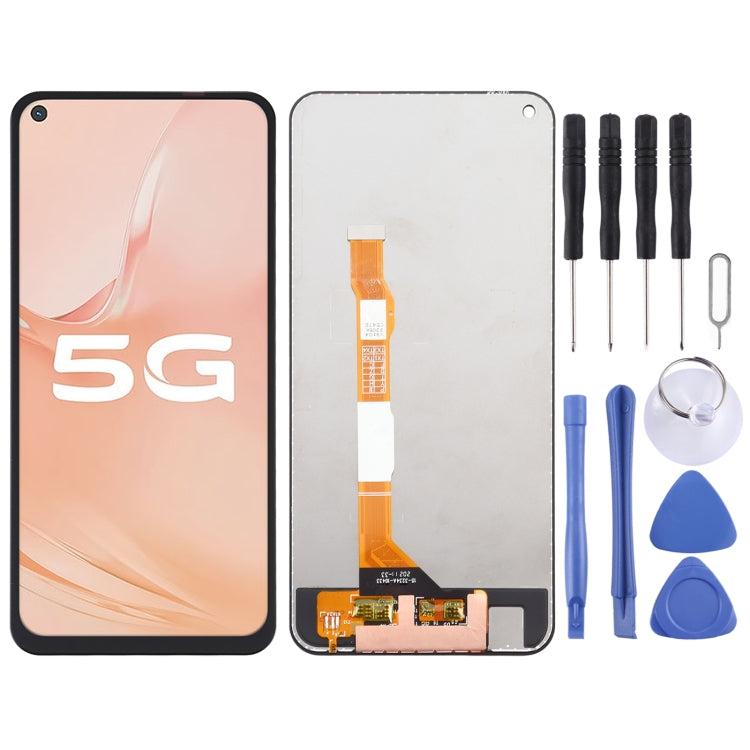 หน้าจอแอลซีดีและชุดประกอบDigitizerสำหรับVivo Y51S V2002A, For Vivo Y51S V2002A