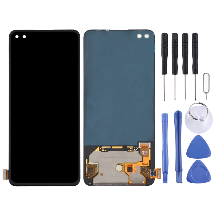 หน้าจอ LCD วัสดุ Super AMOLED ดั้งเดิมและชุดประกอบDigitizerสำหรับOPPO Realme X50 Pro 5G, For Realme X50 Pro 5G