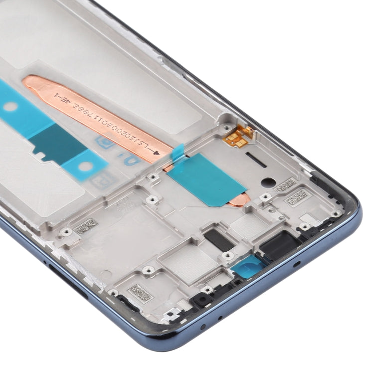 กรอบที่อยู่อาศัยด้านหน้า LCD กรอบสำหรับ Xiaomi Poco X3 / Poco X3 NFC M2007J20CG / M2007J20CT, For Xiaomi Poco X3 / Poco X3 NFC