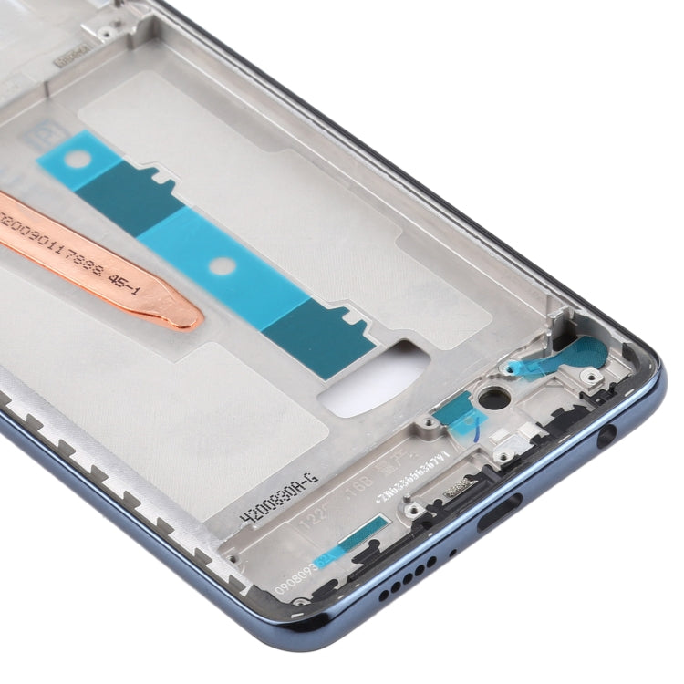 กรอบที่อยู่อาศัยด้านหน้า LCD กรอบสำหรับ Xiaomi Poco X3 / Poco X3 NFC M2007J20CG / M2007J20CT, For Xiaomi Poco X3 / Poco X3 NFC